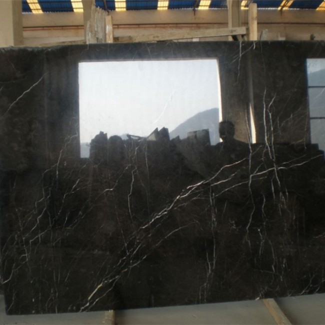 Antique brown marble